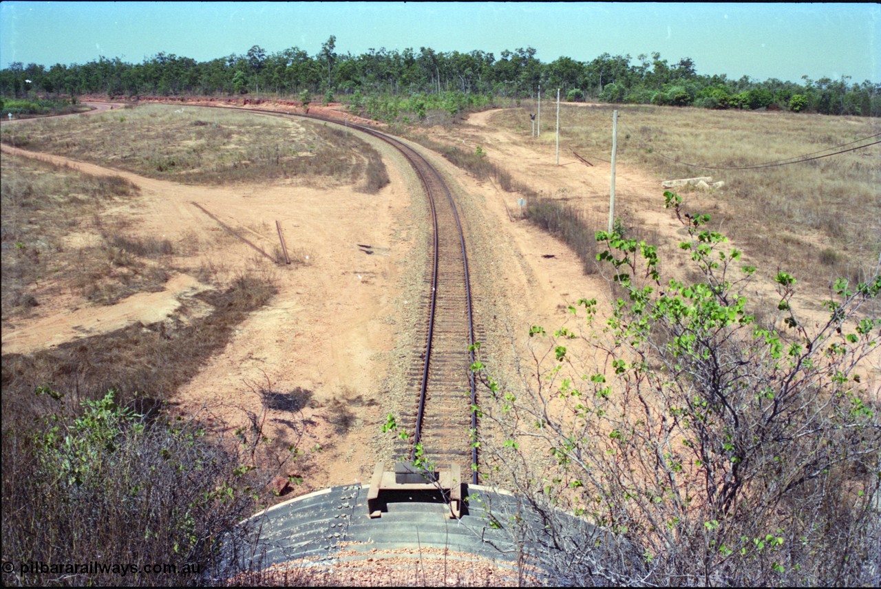 212-07
Weipa, view from the road overbridge looking towards Andoom, the township is located to the left of image.
