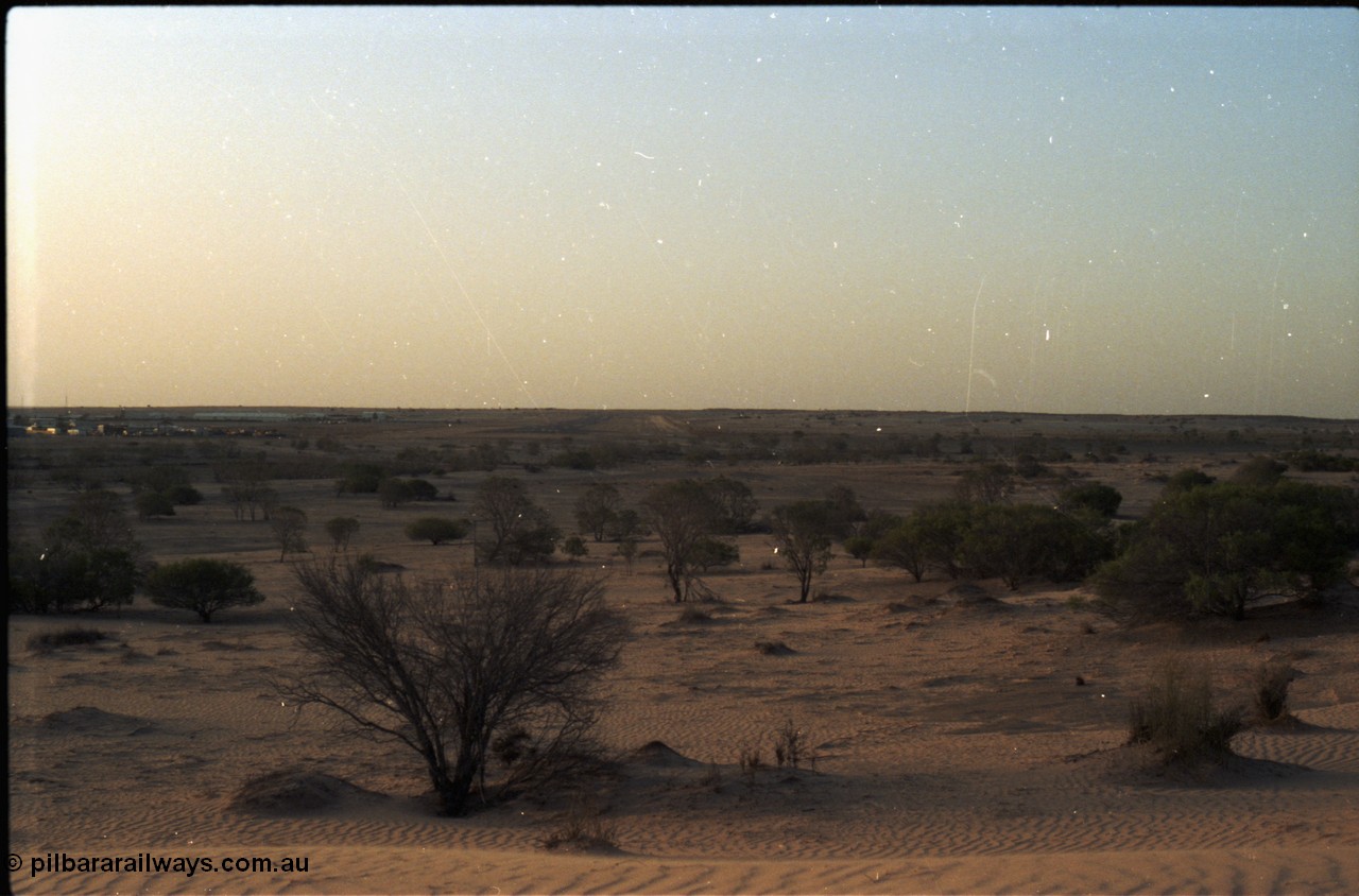 216-27
Moomba, panorama image one, view looking at air strip.
