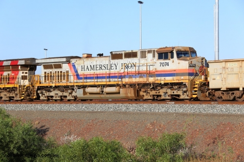 151111 9478
Cape Lambert Yard, Hamersley Iron 7074, a General Electric built Dash 9-44CW serial 47753 from the original order in November 1994.
Keywords: 7074;GE;Dash-9-44CW;47753;