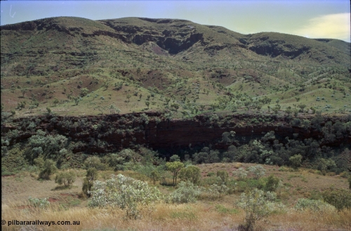 219-16
Munjina Gorge, looking east from vantage point.
