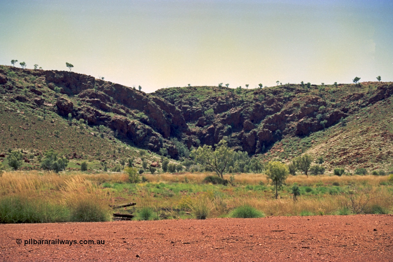 220-09
Hills around former Shay Gap mining area.
