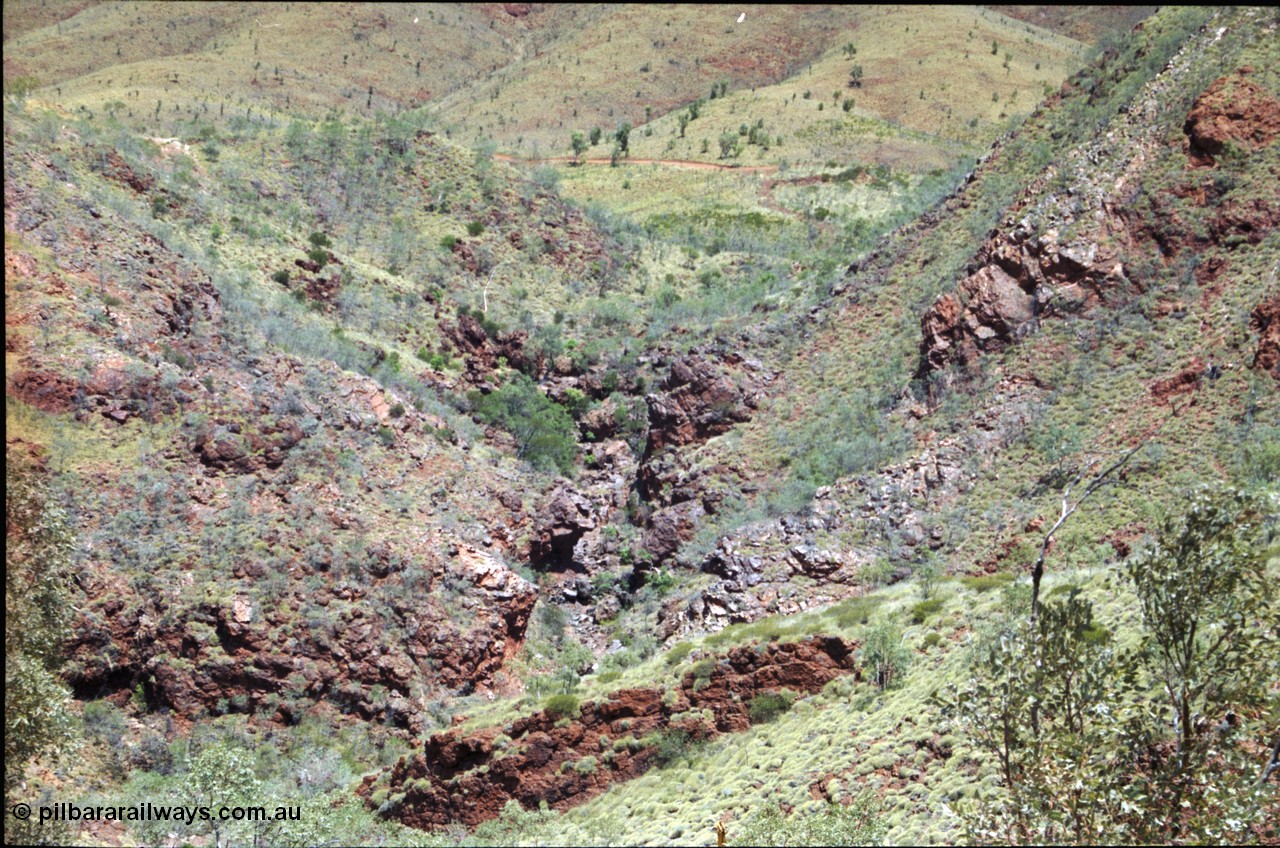 222-14
Sulphur Springs base metal area, exploration drill rig drilling, this dates from 2000-01 when Sipa Resources had the lease. Location is only approximate [url=https://goo.gl/maps/qGKeA4JH27p]GeoData[/url].
