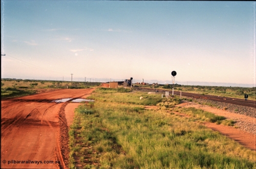225-03
Bing siding, the afternoon empty train to Yandi was a double AC6000, 112 waggons, AC6000 and 112 waggons for a long time, here's one on approach. Flashbutt yard is to the right. [url=https://goo.gl/maps/r3bVfZz8aJS2]GeoData[/url].
