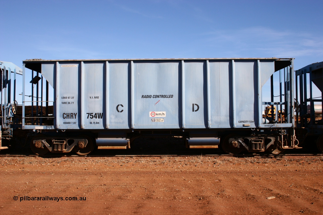 050518 2087
Flash Butt yard, CFCLA hire ballast waggon CHRY type CHRY 754.
Keywords: CHRY-type;CHRY754;CFCLA;CRDX-type;BHP-ballast-waggon;