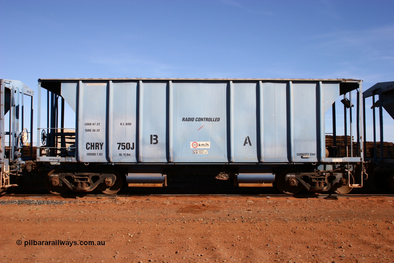 050518 2109
Flash Butt yard, CFCLA hire ballast waggon CHRY type CHRY 750.
Keywords: CHRY-type;CHRY750;CFCLA;CRDX-type;BHP-ballast-waggon;