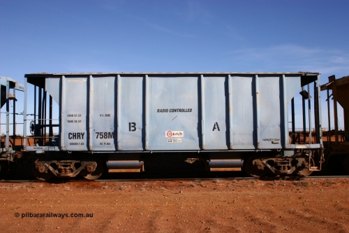 CHRY 758 050518 2093
Flash Butt yard, CFCLA hire ballast waggon CHRY type CHRY 758.
Keywords: CHRY-type;CHRY758;CFCLA;CRDX-type;BHP-ballast-waggon;