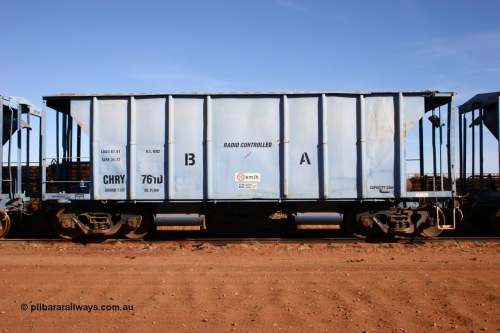 CHRY 761 050518 2103
Flash Butt yard, CFCLA hire ballast waggon CHRY type CHRY 761.
Keywords: CHRY-type;CHRY761;CFCLA;CRDX-type;BHP-ballast-waggon;