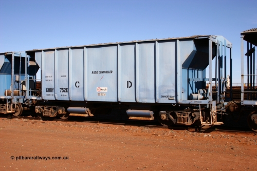 CHRY 752 050518 2106
Flash Butt yard, CFCLA hire ballast waggon CHRY type CHRY 752.
Keywords: CHRY-type;CHRY752;CFCLA;CRDX-type;BHP-ballast-waggon;