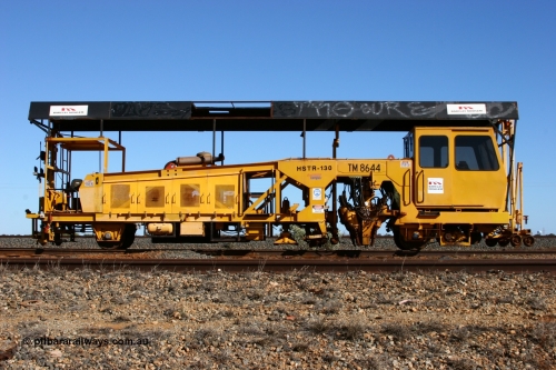 050801 4728
Flash Butt yard, Barclay Mowlem tamping machine TM 8644 a Tamper HSTR 130 model serial 3581011. 1st August 2005.
Keywords: TM8644;Tamper;HSTR-130;3581011;track-machine;