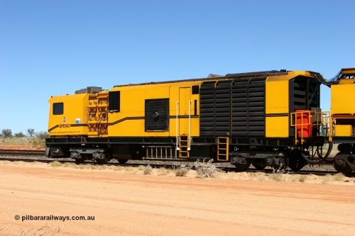 060501 3922
Abydos Siding backtrack, Speno rail grinder RG 1, a RR24 model grinder with 24 grinding wheels, serial M20, generating set and second driving cab module. May 1, 2006.
Keywords: RG1;Speno;RR24;M20;track-machine;