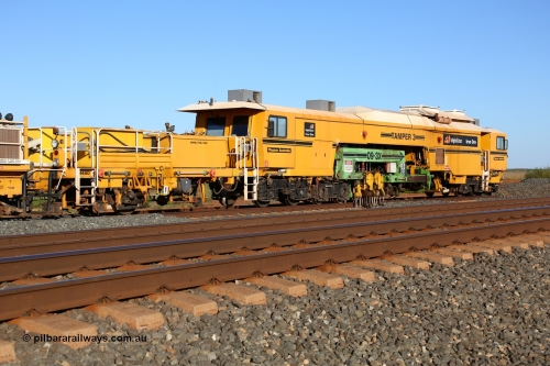 150619 9159
Walla back track, BHP track machine Tamper 3 a Plasser Australia unit model 09-3X serial M480. 19th June 2015.
Keywords: Tamper3;Plasser-Australia;09-3X;M480;track-machine;