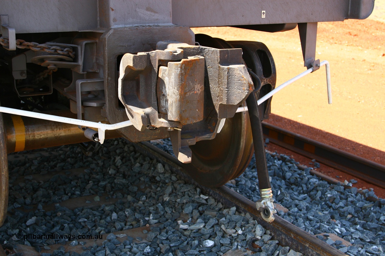 080124 1623
Close up view of the F type Interlock coupler and knuckle. 24th January 2008.
Keywords: FMG-ore-waggon;