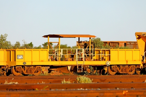BP 02 250501 0621
Thomas Yard, the second of two FMG ballast plough waggons BP 02, built in China by CSR at the Yangtze Rolling Stock Company in 2010. May 1, 2025.
Keywords: BP02;CSR-Yangtze-Rolling-Stock-Co-China;FMG-ballast-waggon;