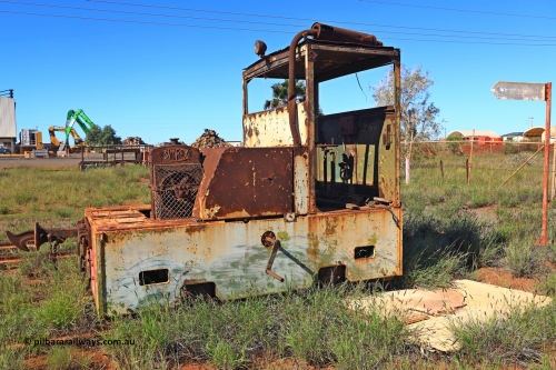 240701 2796
Pilbara Railways Historical Society museum, Simplex Dorman 0-4-0P model builders number 14033 built in 1957, locomotive originally numbered NW 12, renumbered to PW 22 in 1969. It was donated from the Public Works Department at Point Samson in 1976. A picture of it in service can be found here at [url=https://www.westonlangford.com/images/photo/111892/]Weston Langford[/url] site. July 1, 2024.
Keywords: Simplex-Dorman;0-4-0P;PW22;14033/1957;NW12
