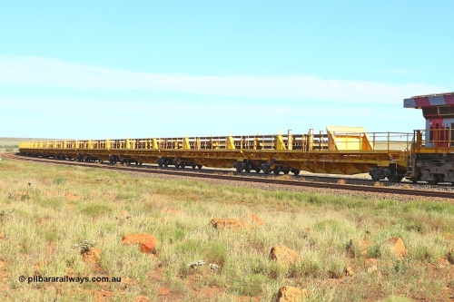 210510 1097
Near Gull on the Rio Tinto Dampier - Tom Price line at the 101.5 km the Rio Tinto's Gemco Rail built rail train consist rounds the curve as it heads to the 84 km. 10th May 2021. [url=https://goo.gl/maps/9WbRn1E4vP6a1YbN8]Location[/url].
