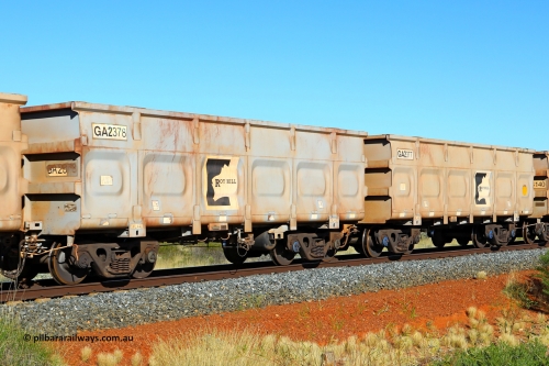 250501 0461
At the 88.448 km, just south of HPPL crossing loop on the Roy Hill line, empty Roy Hill waggon pair GA 2377 - GA 2378, built in China by CSR Yangtze as an CCK138 model ore waggon. May 1, 2025.
Keywords: GA-type;GA2377-GA2378;CSR-Yangtze;CCK138;