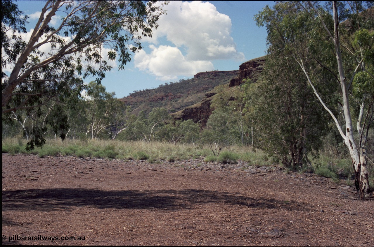 198-13
Wittenoom Gorge, Crossing Pool, looking north east towards Cathedral Pool.
