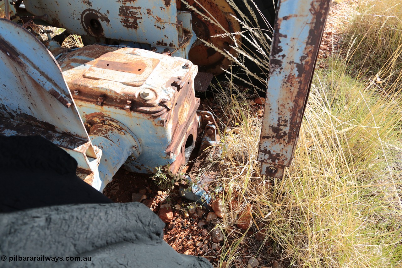 140517-4423
A Tutt Bryant rope operated Pacific A.C.E. Equipment Wheel Loader, Fordson powered?? The front end loader which lifts the bucket over the cab to feed the trammel, or dump into a truck, see an historical picture of this unit [url=http://slwa.wa.gov.au/wepon/mining/html/003547d.html]here at the Battye Library[/url] and an image of a similar unit on the [url=http://www.tuttbryant.com.au/verve/_resources/img-307150934-0003_large.jpg]manufacturer's website[/url]
