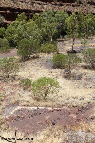 160101 9799
Wittenoom Gorge, Gorge Mine area, view of old plant footings looking down from third level. [url=https://goo.gl/maps/22Wrt1Lgf4hLvAdZA]GeoData[/url].
