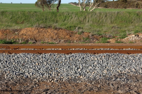130703 0247
Kaldow, side view of track formation, looks to have been done up recently, steel sleepers and fresh ballast. [url=https://goo.gl/maps/NvVJVW91hR3WHe1w5]Geo location[/url]. July 3, 2006.
