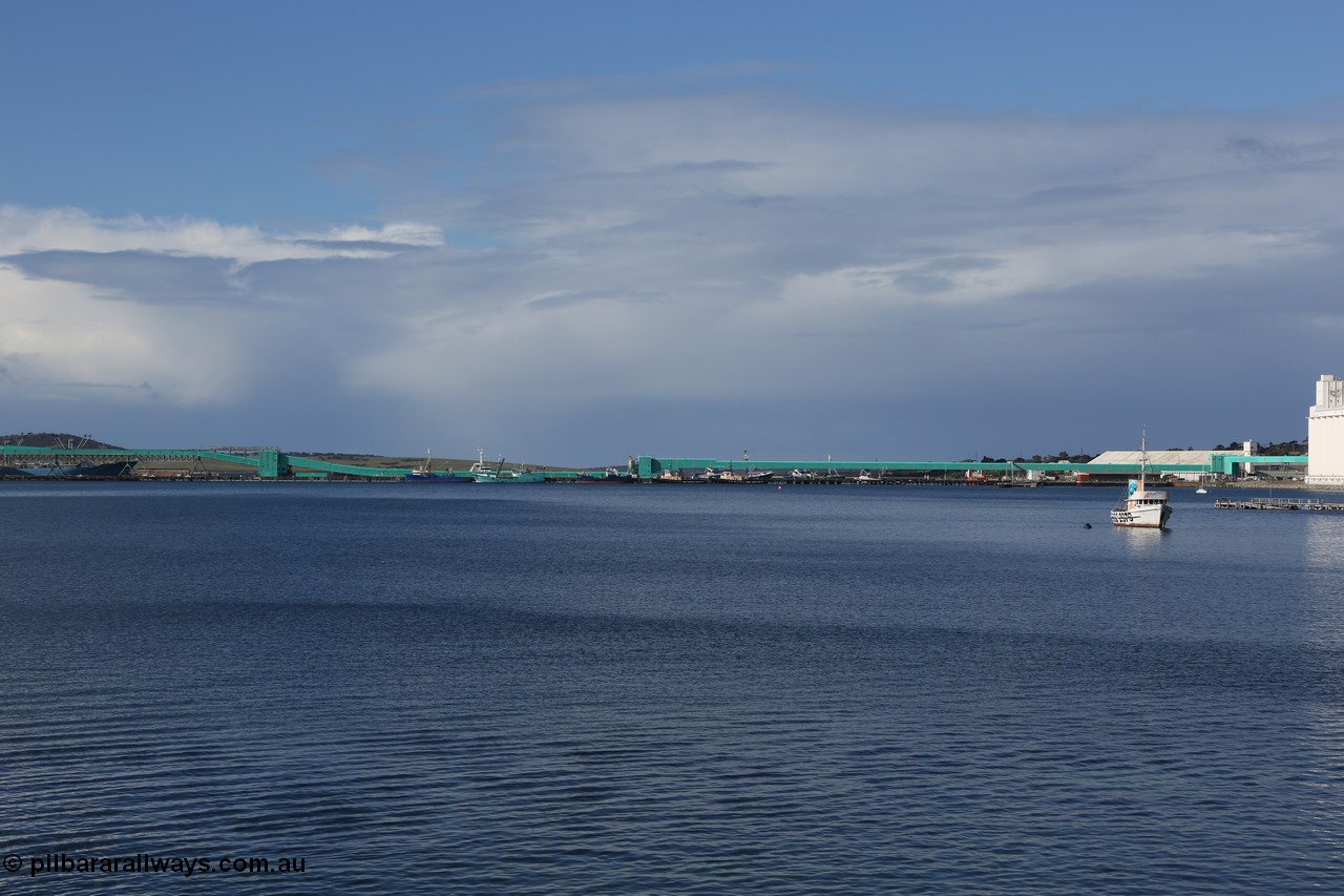 130706 0681
Port Lincoln, looking at the port infrastructure and the grain loading system.
