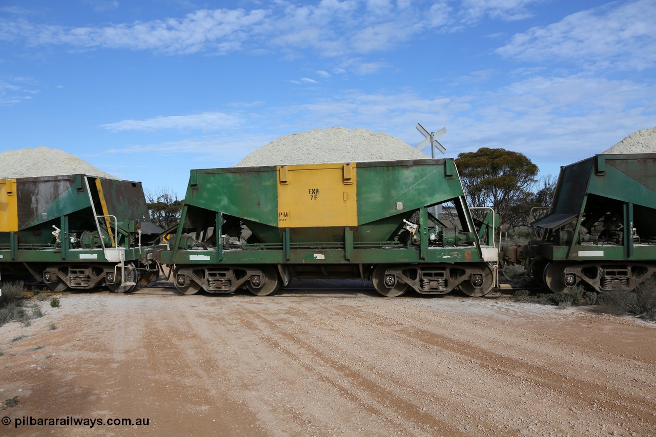 130708 0753
Charra, originally an Kinki Sharyo built NH type for the NAR now coded ENH type ENH 7 F, without hungry boards loaded with gypsum, [url=https://goo.gl/maps/fnkK0]Charoban Rd grade crossing, 477.8 km[/url].
Keywords: ENH-type;ENH7;Kinki-Sharyo-Japan;NH-type;NH907;