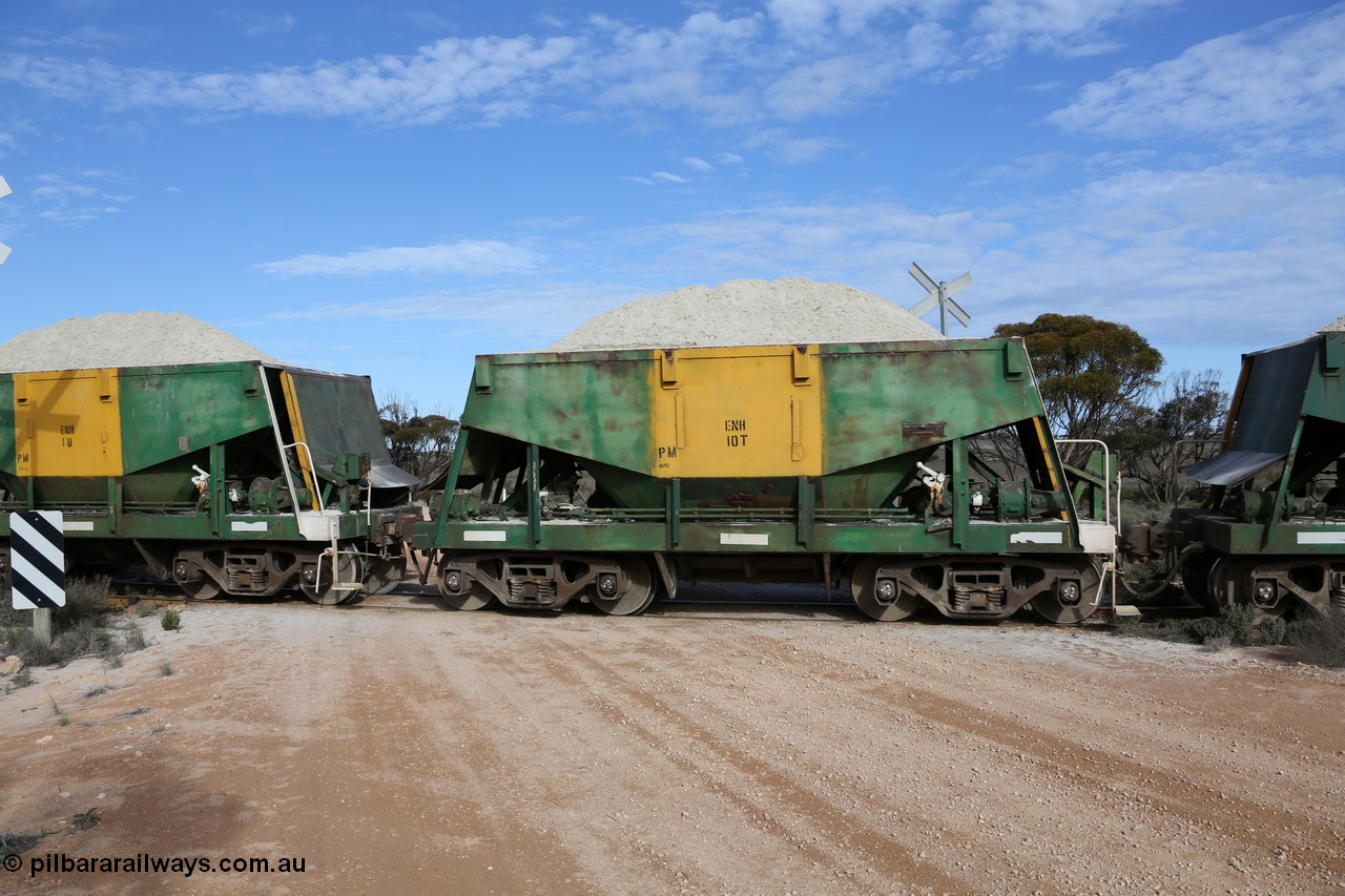 130708 0769
Charra, originally an Kinki Sharyo built NH type for the NAR now coded ENH type ENH 10 T, without hungry boards loaded with gypsum, [url=https://goo.gl/maps/fnkK0]Charoban Rd grade crossing, 477.8 km[/url].
Keywords: ENH-type;ENH10;Kinki-Sharyo-Japan;NH-type;NH910;