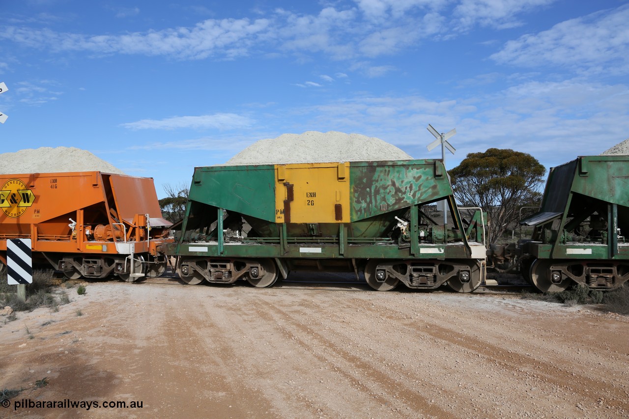 130708 0772
Charra, originally an Kinki Sharyo built NH type for the NAR now coded ENH type ENH 2 G, without hungry boards loaded with gypsum, [url=https://goo.gl/maps/fnkK0]Charoban Rd grade crossing, 477.8 km[/url].
Keywords: ENH-type;ENH2;Kinki-Sharyo-Japan;NH-type;NH902;