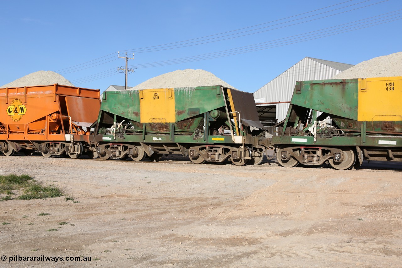 130708 0898
Thevenard originally an Kinki Sharyo built NH type for the NAR now coded ENH type ENH 59 R, without hungry boards loaded with gypsum crossing [url=https://goo.gl/maps/dgQdX]Bergmann Drive grade crossing, 434.2 km[/url].
Keywords: ENH-type;ENH59;Kinki-Sharyo-Japan;NH-type;NH959;