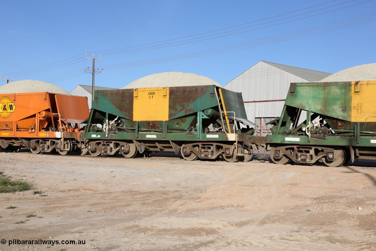 130708 0926
Thevenard originally an Kinki Sharyo built NHA type NHA 983 for the NAR now coded ENHA type ENHA 3, without hungry boards loaded with gypsum crossing [url=https://goo.gl/maps/dgQdX]Bergmann Drive grade crossing, 434.2 km[/url].
Keywords: ENHA-type;ENHA3;Kinki-Sharyo-Japan;NHA-type;NHA983;