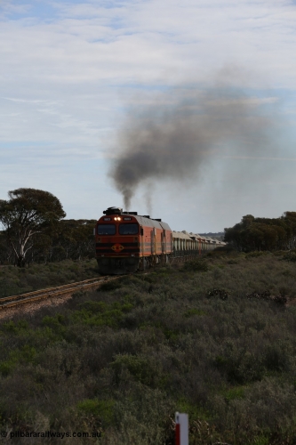 130708 0732
Charra, [url=https://goo.gl/maps/fnkK0]Charoban Rd grade crossing, 477.8 km[/url].
