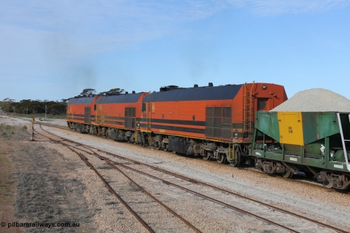 130708 0800
Charra, [url=https://goo.gl/maps/GuXC0]crossing loop, 466.2 km[/url].

