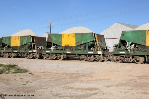 130708 0890
Thevenard originally an Kinki Sharyo built NH type for the NAR now coded ENH type ENH 6 T, without hungry boards loaded with gypsum crossing [url=https://goo.gl/maps/dgQdX]Bergmann Drive grade crossing, 434.2 km[/url].
Keywords: ENH-type;ENH6;Kinki-Sharyo-Japan;NH-type;NH906;