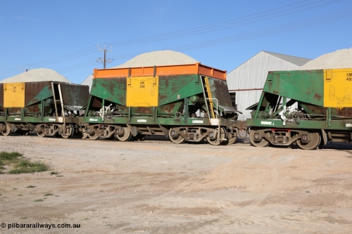130708 0902
Thevenard originally an Kinki Sharyo built NH type for the NAR now coded ENH type ENH 29 Q, with hungry boards painted in the corporate orange of Genesee Wyoming loaded with gypsum crossing [url=https://goo.gl/maps/dgQdX]Bergmann Drive grade crossing, 434.2 km[/url].
Keywords: ENH-type;ENH29;Kinki-Sharyo-Japan;NH-type;NH929;