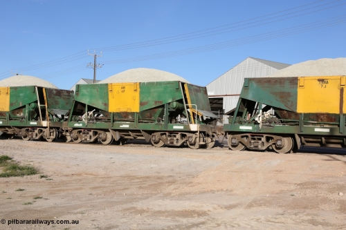 130708 0933
Thevenard originally an Kinki Sharyo built NH type for the NAR now coded ENH type ENH 11, without hungry boards loaded with gypsum crossing [url=https://goo.gl/maps/dgQdX]Bergmann Drive grade crossing, 434.2 km[/url].
Keywords: ENH-type;ENH11;Kinki-Sharyo-Japan;NH-type;NH911;