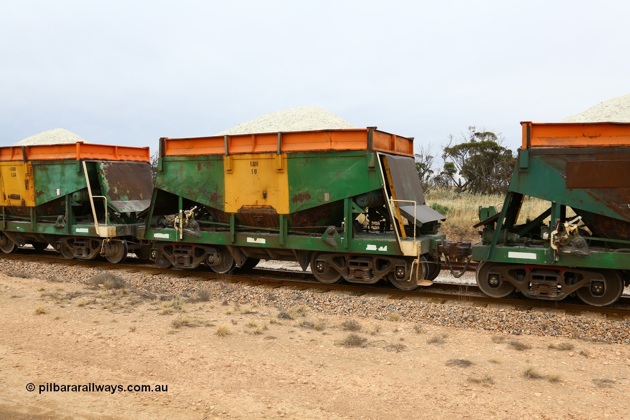 161109 1940
Moule, originally built by Kinki Sharyo as the NH type NH 901 for the NAR in 1968, sent to Port Lincoln in 1978, then rebuilt and recoded ENH type leader in 1984, ENH 1 with hungry boards loaded with gypsum.
Keywords: ENH-type;ENH1;Kinki-Sharyo-Japan;NH-type;