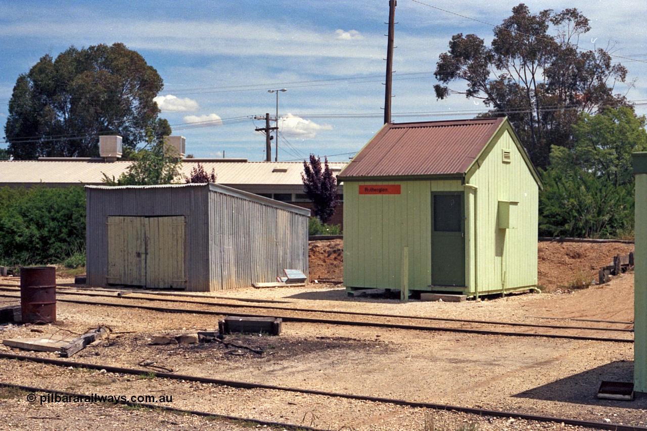 100-22
Rutherglen portable station building staff hut, gangers shed.
