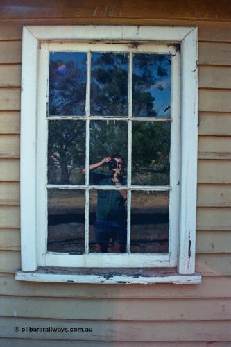 105-22
Wallan, station platform 2 waiting room, 3/4 elevation view from platform 1.
