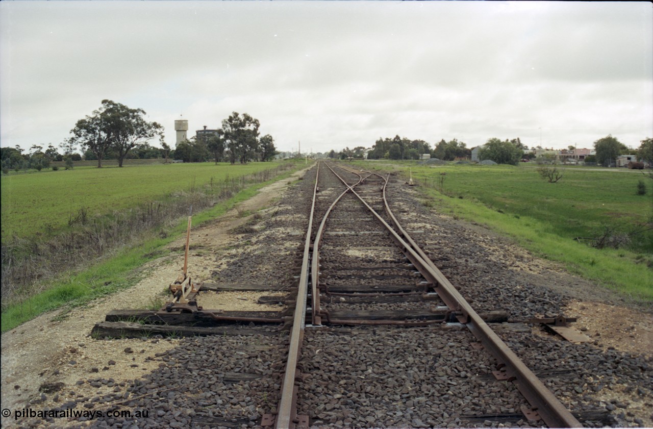 107-10
Tongala station yard overview south end, looking north.
