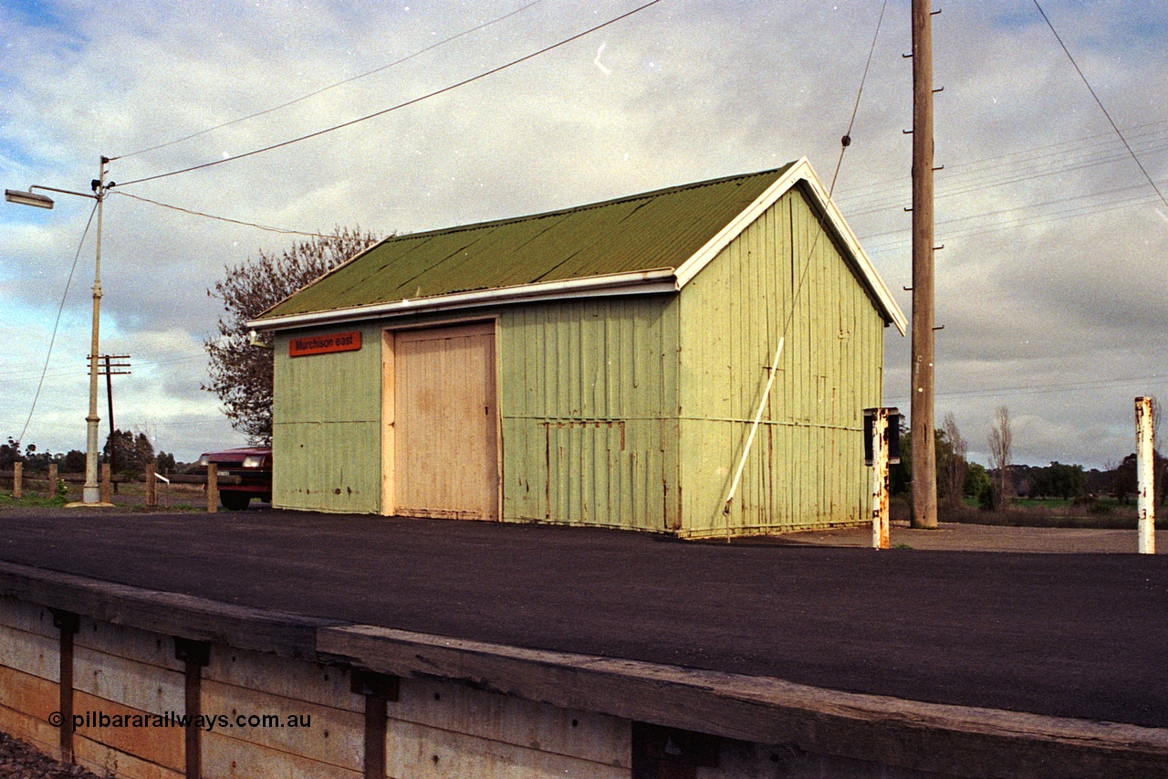 108-15
Murchison East station platform building, goods shed.
