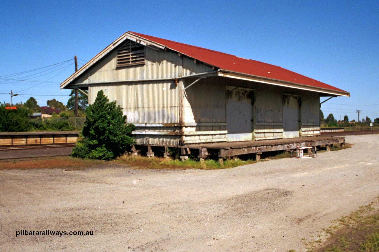 129-1-34
Cranbourne station building, goods shed.
