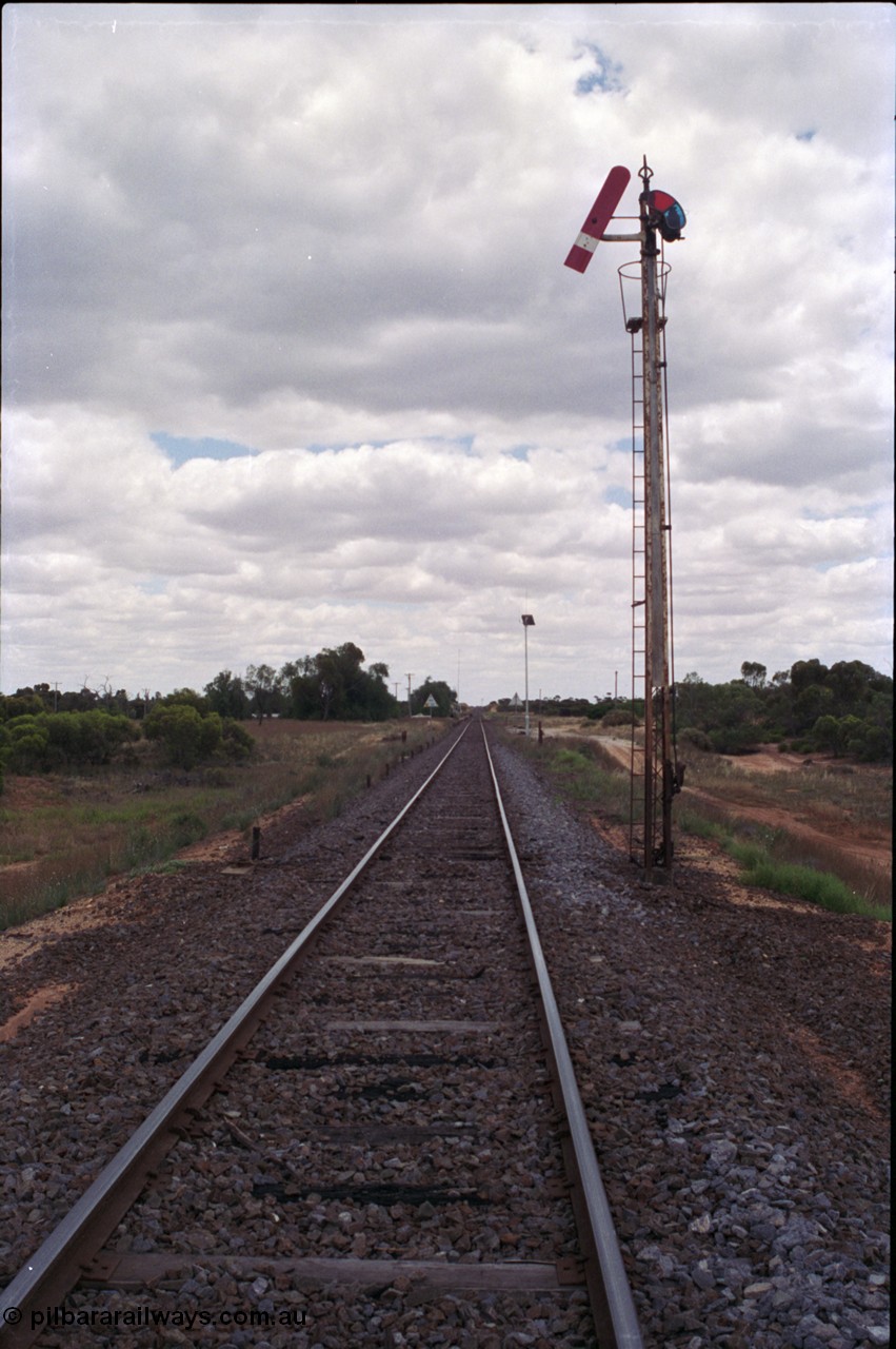 132-11
Hattah, down home semaphore signal post.
