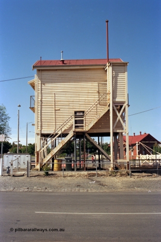 140-1-20
Ballarat B Signal Box, at Lydiard Street rear elevation view.
