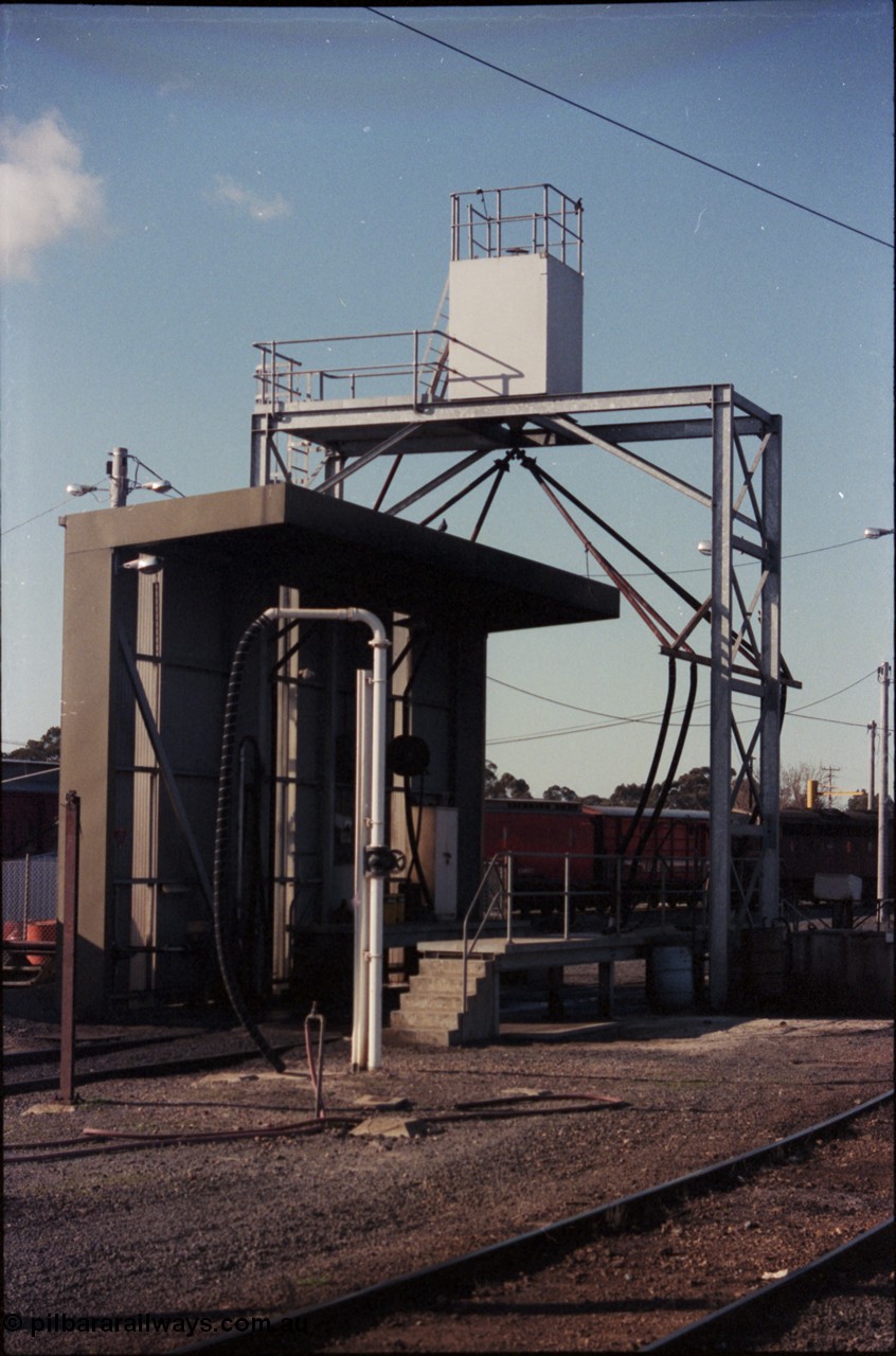 147-10
Seymour loco depot fuel and sanding point.
