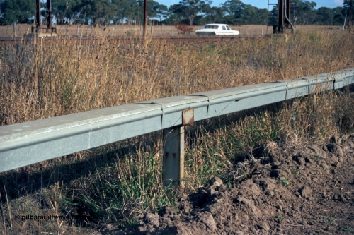 153-2-03
Bank Box Loop, view of pressed metal cable trunking.
