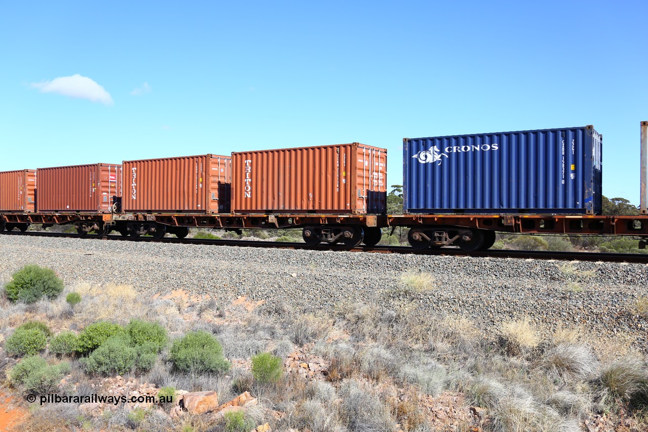 161111 2493
Binduli, Kalgoorlie Freighter train 5025, waggon AQRY 1000
Keywords: AQRY-type;AQRY1000;