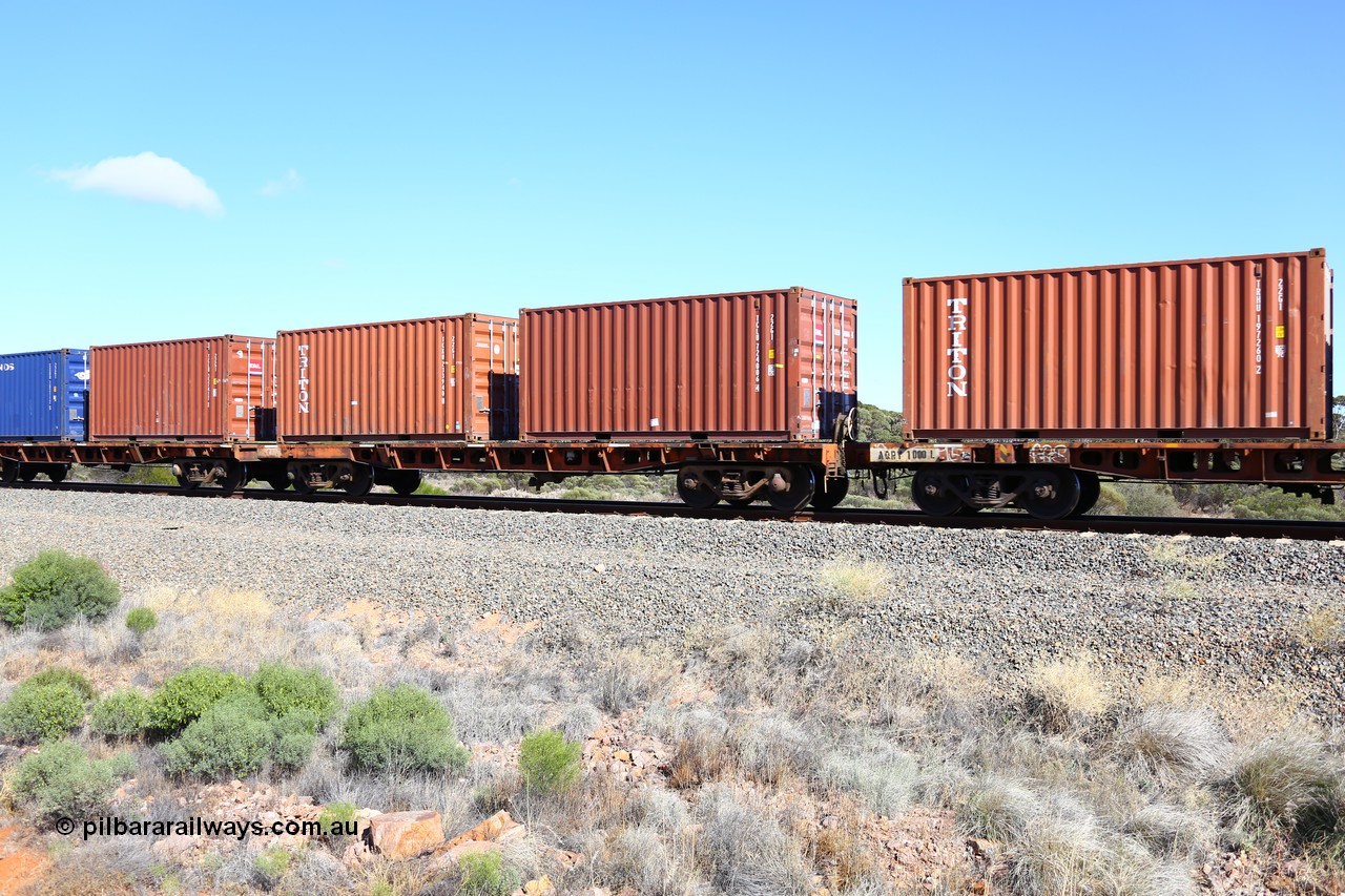 161111 2494
Binduli, Kalgoorlie Freighter train 5025, waggon AQRY 1011
Keywords: AQRY-type;AQRY1011;