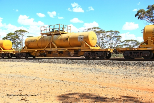 240328 3107
Hampton Ballast Siding, Watco's 5WS4 loaded acid transfer train with 57' DQHY type flat waggon built by CRRC, China in 2022 as a batch of sixty for Watco to carry the CSA acid tanks, DQHY 13048 with CSA-0095 acid tank. March 28, 2024.
Keywords: DQHY-type;DQHY13048;CRRC-China;