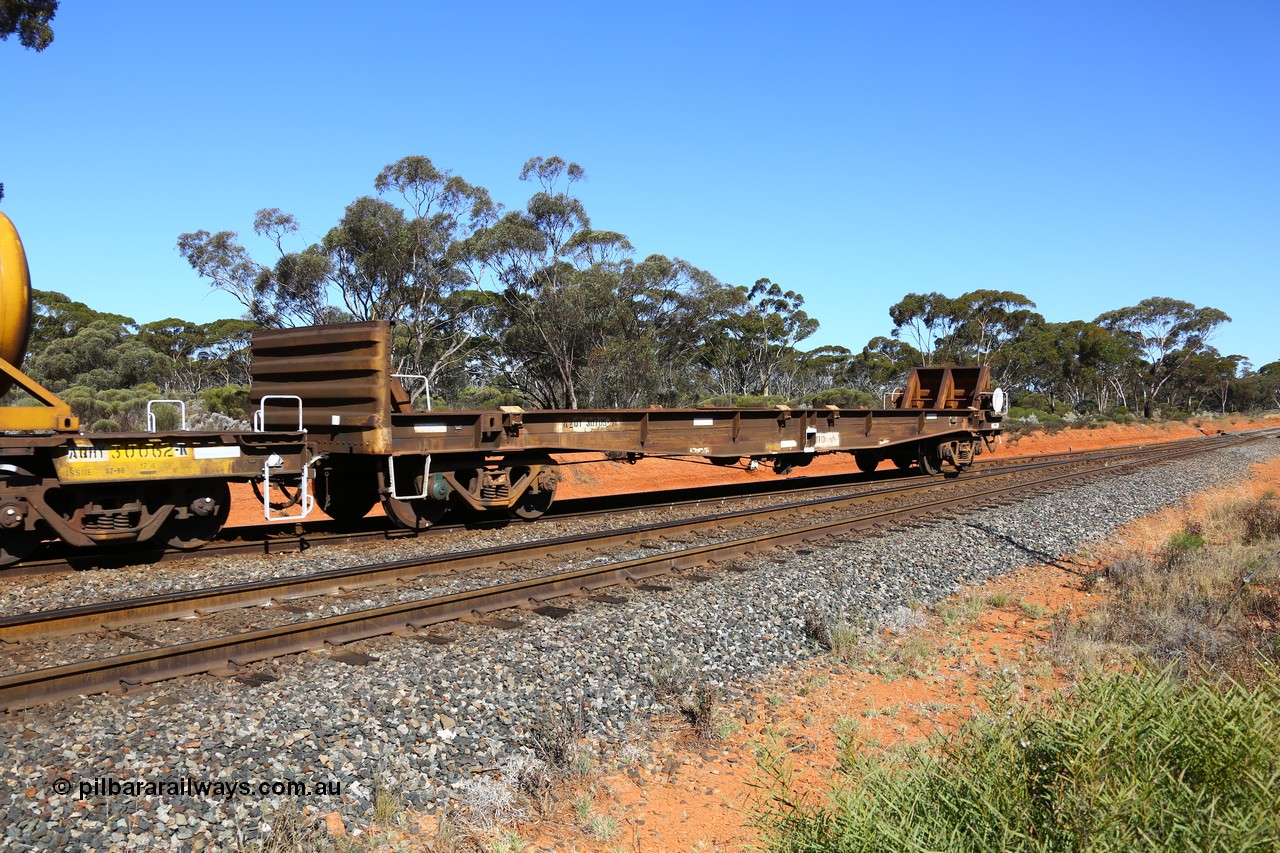 161112 3469
Binduli, loaded Hampton acid train 7406 with barrier waggon AZDY 30705, one of about fourteen WBAX vans converted to AZDY type sodium cyanide container waggon, originally built by WAGR Midland Workshops as one of seventy five WV/X type covered vans in 1967-68, converted late 1988/9 to WQDF.
Keywords: AZDY-type;AZDY30705;WAGR-Midland-WS;WVX-type;WBAX-type;WQDF-type;WQDY-type;