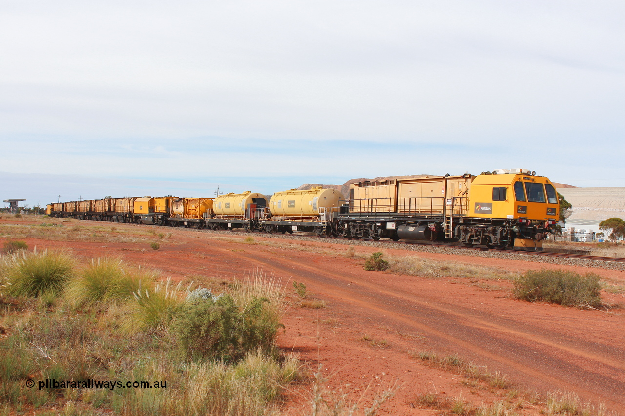 160409 IMG 7012
Parkeston, Aurizon rail grinder MMY type MMY 034, built in the USA by Loram as RG331 ~2004, imported into Australia by Queensland Rail, now Aurizon, in April 2009, detail picture. Peter Donaghy image.
Keywords: Peter-D-Image;MMY-type;MMY034;Loram-USA;RG331;rail-grinder;detail-image;